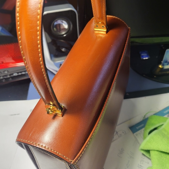 Vintage Authentic Bally leather tote - Picture 7 of 16